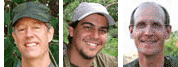 Bret Whitney, Marcelo Padua, and Chris
                      Benesh