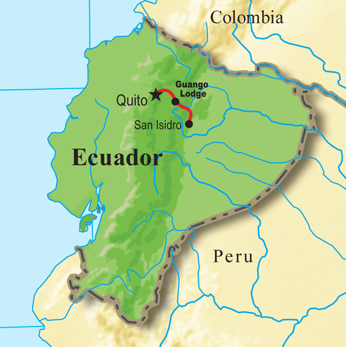 Ecuador Geography Facts Map